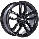 BBS SX 20x9 5x120 ET42 Crystal Black Wheel -82mm PFS/Clip Required