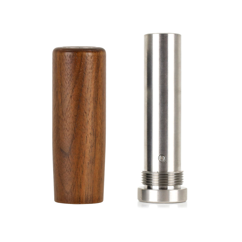 Mishimoto Tall Steel Core Wood Shift Knob - Walnut