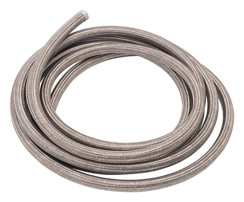 Russell Performance -6 AN ProFlex Stainless Steel Braided Hose (Pre-Packaged 15 Foot Roll)