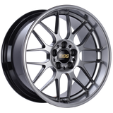 BBS RG-R 19x9.5 5x114.3 ET22 Diamond Black Wheel -82mm PFS/Clip Required