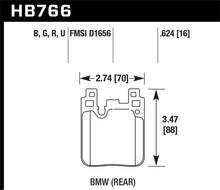 Load image into Gallery viewer, Hawk 14-20 BMW 2-Series / 12-18 BMW 3-Series HP+ Street Rear Brake Pads