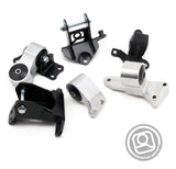 Innovative 06-11 Honda Civic Si K-Series Silver Billet Aluminum Mounts 95A Bushings (Not K24 Trans)