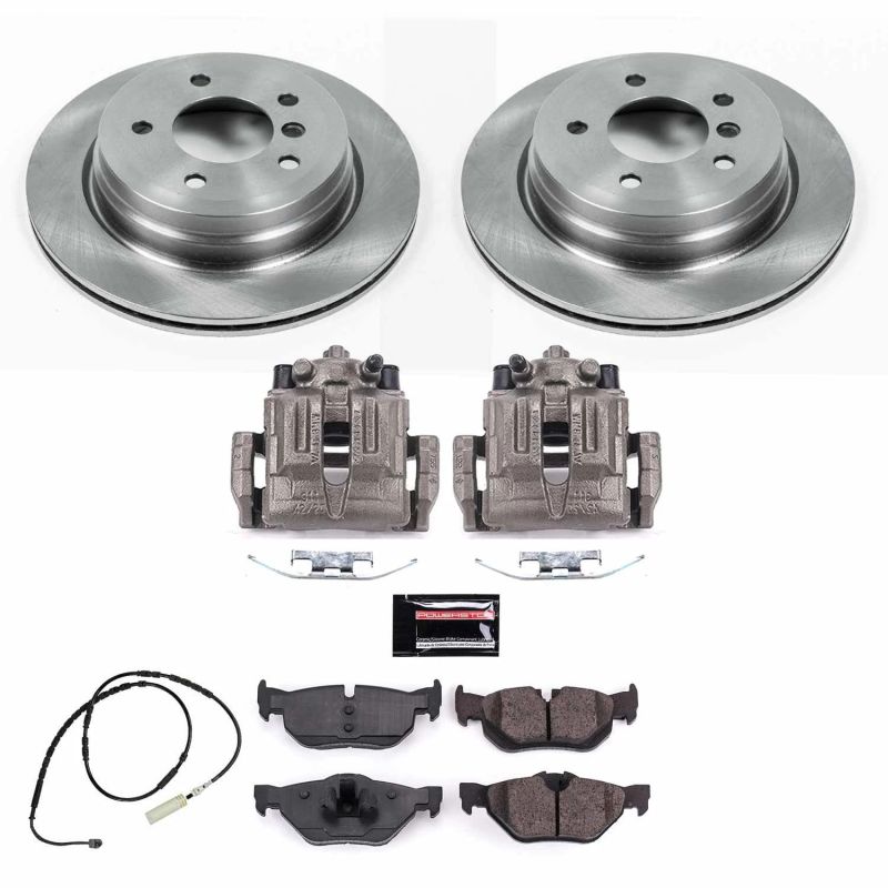 Power Stop 13-15 BMW X1 Rear Autospecialty Brake Kit w/Calipers