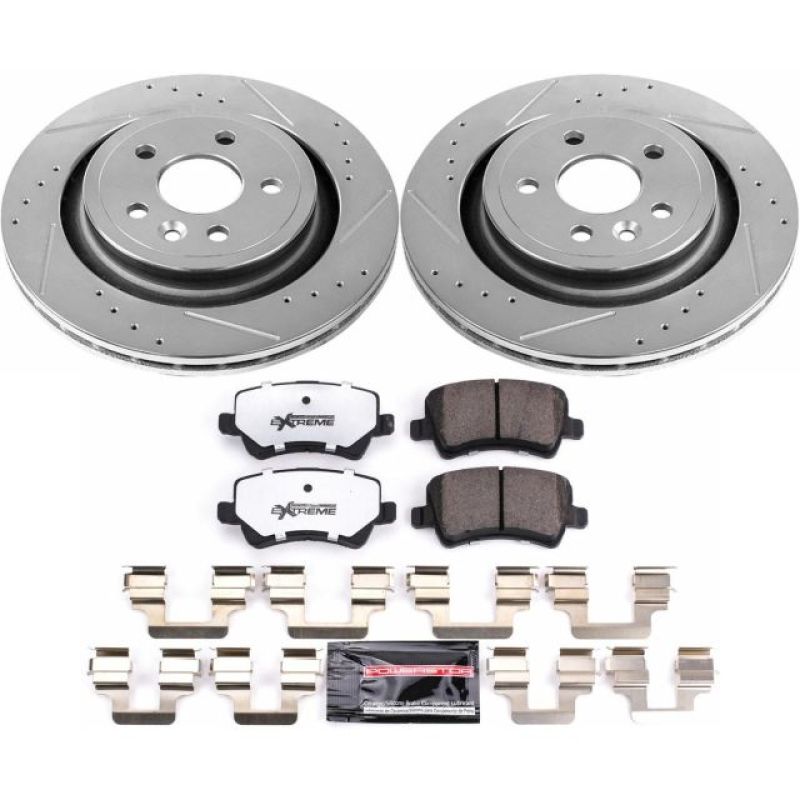 Power Stop 11-18 Volvo S60 Rear Z36 Truck & Tow Brake Kit