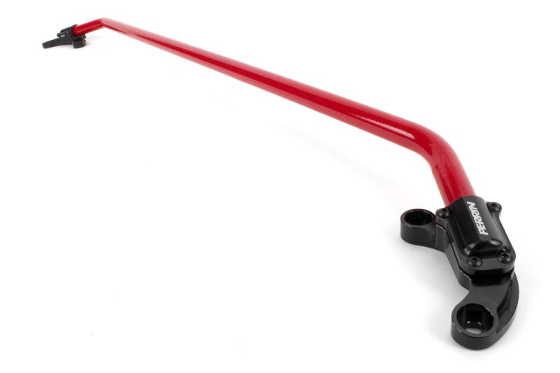 Perrin Honda Civic Type R / Si Front Strut Brace - Glossy Red w/ Black Feet