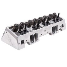 Load image into Gallery viewer, Edelbrock Cylinder Head Victor Jr SBC 23 Deg 220cc Complete for Hydraulic Roller Cam