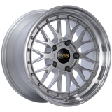 BBS LM 17x9 5x130 ET17 CB71.6 Diamond Silver Center Diamond Cut Lip Wheel