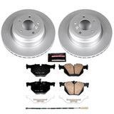 Power Stop 13-15 BMW X1 Rear Z23 Evolution Sport Coated Brake Kit