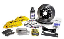 Load image into Gallery viewer, EBC Racing 13-22 Volkswagen GTI MK7/MK8 2.0T Yellow Apollo-4 Calipers 355mm Rotors Front BBK