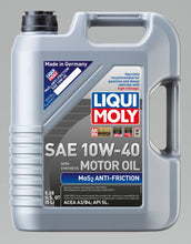 Load image into Gallery viewer, LIQUI MOLY 5L MoS2 Anti-Friction Motor Oil 10W40