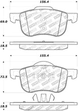 Load image into Gallery viewer, StopTech Street Touring 01-09 Volvo S60 / 99-06 S80 / 01-07 V70/V70R Front Brake Pads