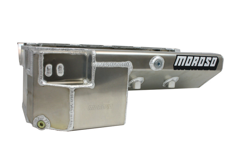 Moroso Chevrolet Big Block Mark IV (w/-16An External Pick Up) Wet Sump 6-7qt 8in Aluminum Oil Pan