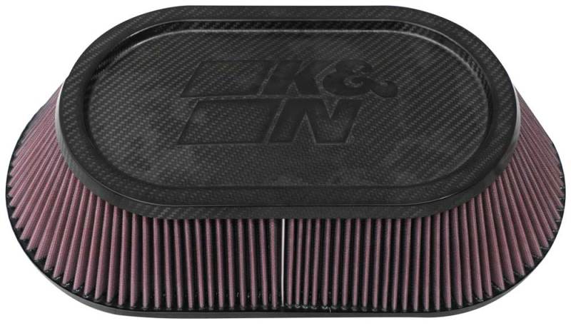 K&N Universal Carbon Fiber Filter 4in Flange / 10in x 7.875in B / 13.75in x 7.438in T / 4.813in H