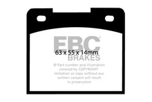 Load image into Gallery viewer, EBC 66-68 Volvo 140 1.8 Redstuff Rear Brake Pads