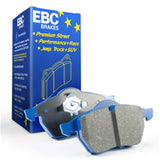 EBC 08+ Mercedes-Benz CLK63 AMG (BLACK) 6.2 Bluestuff Rear Brake Pads