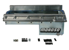 Load image into Gallery viewer, Moroso Dart LS Next Swap (w/Aluminum Spacers) Wet Sump 7qt 6in Baffled Steel Oil Pan