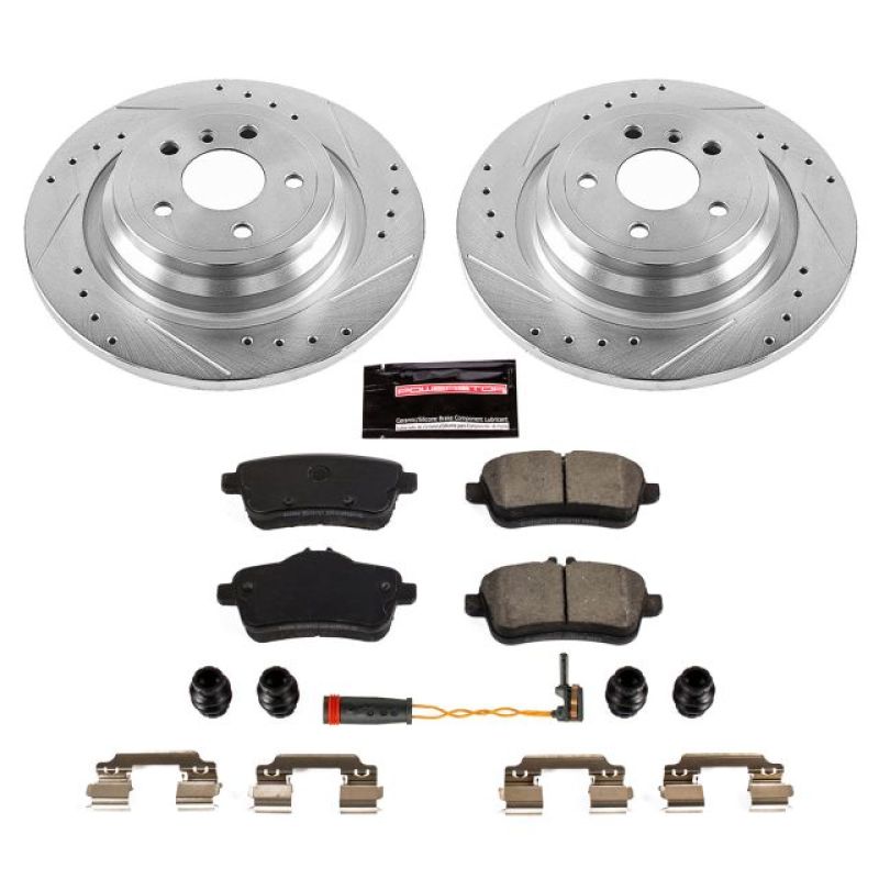 Power Stop 2016 Mercedes-Benz GLE300d Rear Z23 Evolution Sport Brake Kit