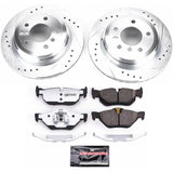 Power Stop 13-15 BMW X1 Rear Z26 Street Warrior Brake Kit