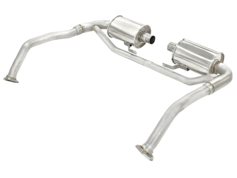 aFe MACHForce XP Exhaust Cat-Back 2in SS-304 Cat-Back Exhaust for 05-08 Porsche Boxster S (987.1) H6