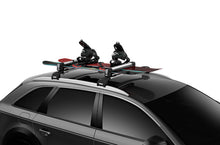 Load image into Gallery viewer, Thule SnowPack M Ski/Snowboard Rack (Up to 4 Pair Skis/2 Snowboards) - Black/Silver