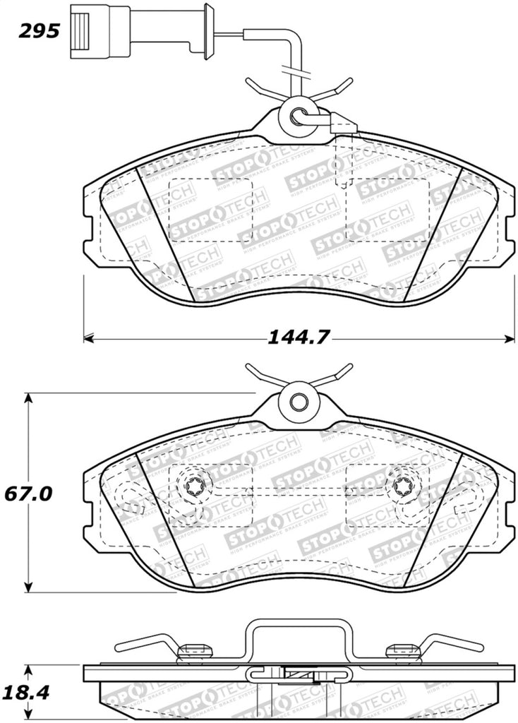 StopTech Street Brake Pads