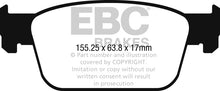 Load image into Gallery viewer, EBC 17+ Audi A4 2.0L Turbo (B9) Ultimax Front Brake Pads