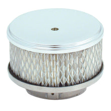 Load image into Gallery viewer, Spectre Air Cleaner 4in. x 2in. Chrome - Paper
