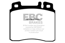 Load image into Gallery viewer, EBC 98-99 Mercedes-Benz CL500 5.0 Greenstuff Front Brake Pads