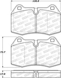 StopTech Street Brake Pads