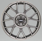 BBS XR 18x8 5x100 ET45 Gloss Platinum Wheel - 70mm PFS/Clip Required