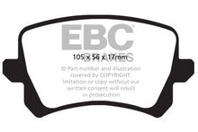 Load image into Gallery viewer, EBC 15+ Audi Q3 2.0 Turbo Greenstuff Rear Brake Pads