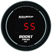 Load image into Gallery viewer, Autometer SportComp 52mm Digital 0-60 PSI Boost Gauge