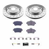 Power Stop 15-16 Mercedes-Benz SL400 Rear Autospecialty Brake Kit