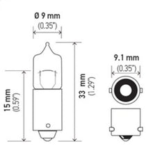 Load image into Gallery viewer, Hella Bulb H5W 12V 5W Ba9S T275