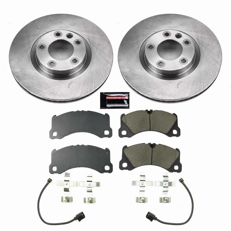 Power Stop 13-18 Porsche Cayenne Front Autospecialty Brake Kit