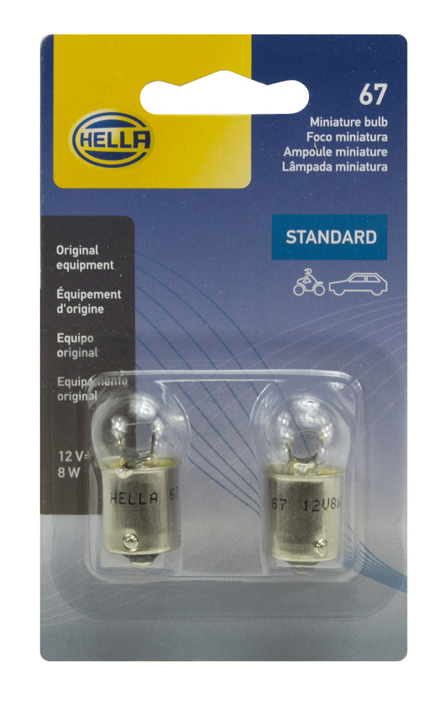 Hella Bulb 67 12V 8W 4Cp Ba15S G6 (2)