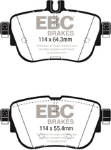 Load image into Gallery viewer, EBC 2017+ Mercedes-Benz E300 (W213) Redstuff Rear Brake Pads