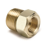 Autometer 1/2 inch NPT Male Brass for Mechanical Temp. Gauge Adapter