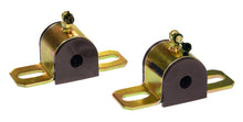 Load image into Gallery viewer, Prothane Universal 90 Deg Greasable Sway Bar Bushings - 1/2in - Type B Bracket - Black