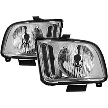 Load image into Gallery viewer, xTune Ford Mustang 05-09 Halogen OEM Style Headlight (Non HID) OEM Chrome HD-JH-FM05-C