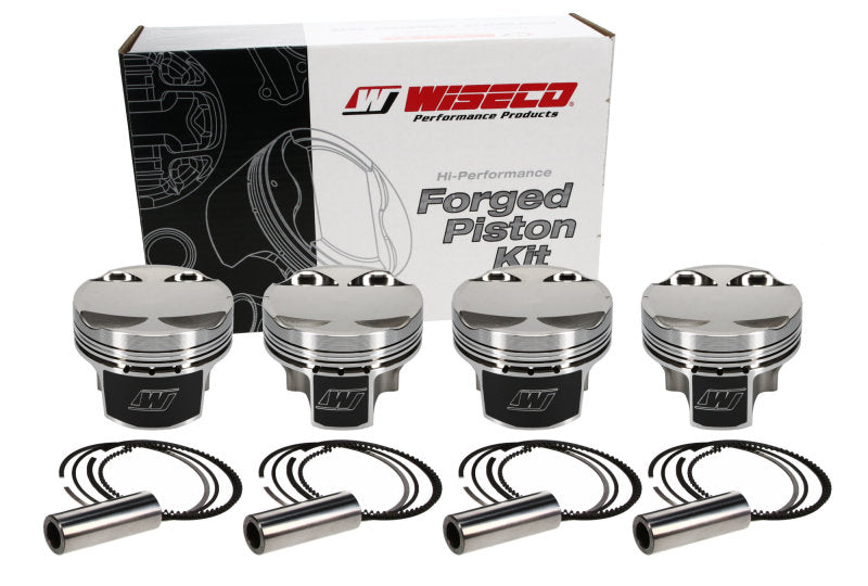 Wiseco Mitsu Evo 4-9 HD2 Asymmetric Skirt Gas Ported Bore 85.50mm - Size +.020 - CR 10.5 - Single