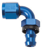 Russell Performance -8 AN Twist-Lok 90 Degree Hose End (Blue)