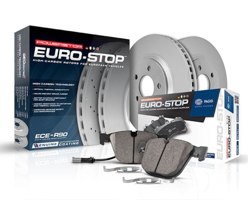 Power Stop 99-06 Volkswagen Beetle Front Euro-Stop Brake Kit