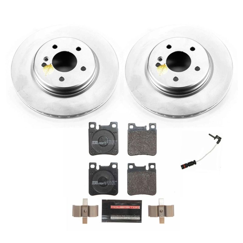 Power Stop 99-02 Mercedes-Benz E55 AMG Rear Euro-Stop Brake Kit