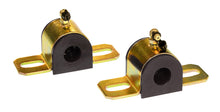 Load image into Gallery viewer, Prothane Universal 90 Deg Greasable Sway Bar Bushings - 3/4in - Type B Bracket - Black