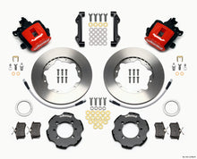 Load image into Gallery viewer, Wilwood Combination Parking Brake Rear Kit 11.00in Red 2012 Fiat 500 w/ Lines