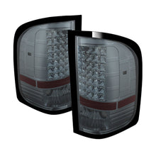 Load image into Gallery viewer, Xtune Chevy Silverado 07-13 LED Tail Lights Smoke ALT-JH-CS07-LED-SM