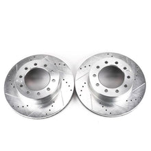 Load image into Gallery viewer, Power Stop 05-16 Ford F-550 Super Duty Front Drilled &amp; Slotted Rotor - Pair