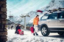Load image into Gallery viewer, Thule SnowPack M Ski/Snowboard Rack (Up to 4 Pair Skis/2 Snowboards) - Black/Silver