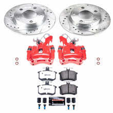 Load image into Gallery viewer, Power Stop 01-96 Audi A4 Quattro Rear Z26 Street Warrior Brake Kit w/Calipers